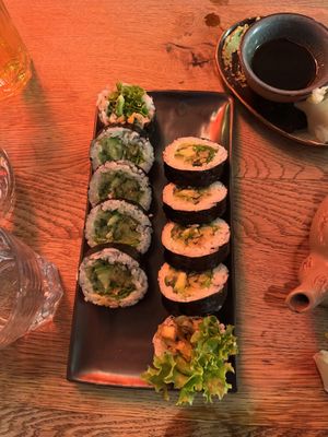   at Ka Vegan Udon & Sushi in Krakow