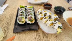   at Ka Vegan Udon & Sushi in Krakow