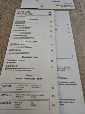  at Ka Vegan Udon & Sushi in Krakow