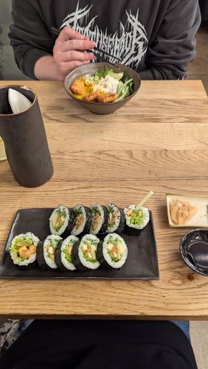 Tofu katsu curry at Ka Vegan Udon & Sushi in Krakow