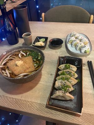   at Ka Vegan Udon & Sushi in Krakow