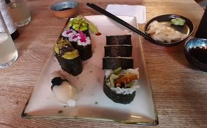 Set 2 at Ka Vegan Udon & Sushi in Krakow