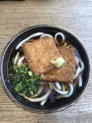 Udon with tofu at Ka Vegan Udon & Sushi in Krakow