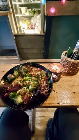 My food during second visit. at Nirvana in Riga