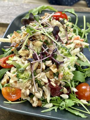 Raw plate as part of lunch deal   at Nirvana in Riga