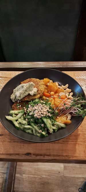 Main plate at Nirvana in Riga