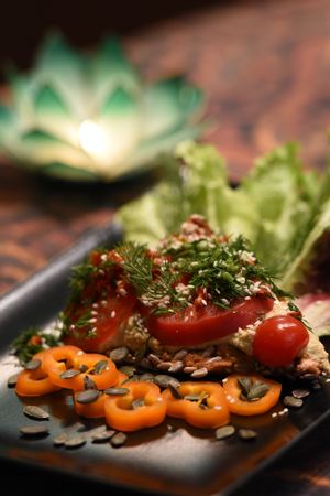 Lunch offer is every day different at Nirvana in Riga