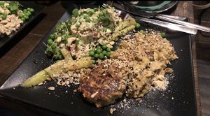 Nice meal at Nirvana in Riga