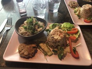 Lunch  at Nirvana in Riga