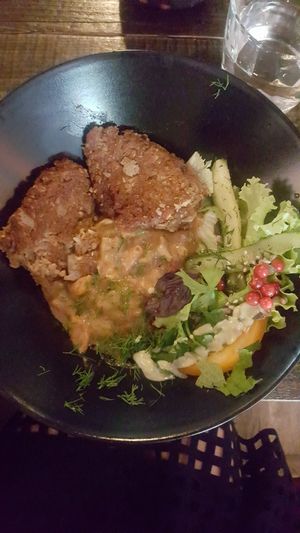 Main course at Nirvana in Riga