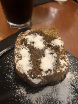 Tarta de zanahoria  at Ubik Café in Valencia