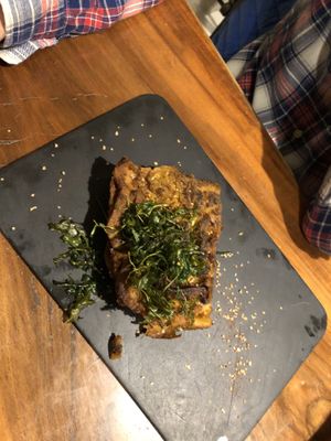 lasagna   at Ubik Café in Valencia