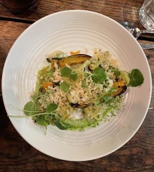 Charred Acorn Squash at Sorghum & Salt in Charleston