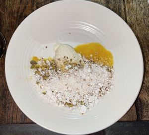 White Chocolate Mousse at Sorghum & Salt in Charleston