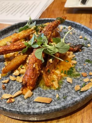 Carrots - just wow! at Sorghum & Salt in Charleston