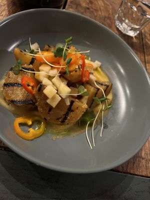 Beet Salad- a must try!!!  It is amazingly flavorful and refreshing    at Sorghum & Salt in Charleston