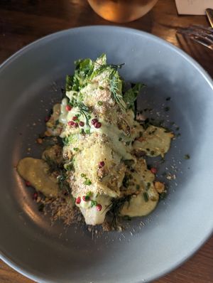 Iceberg lettuce at Sorghum & Salt in Charleston