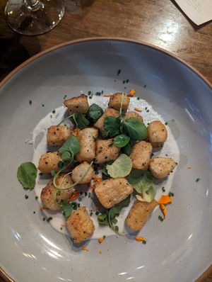 Gnocchi at Sorghum & Salt in Charleston
