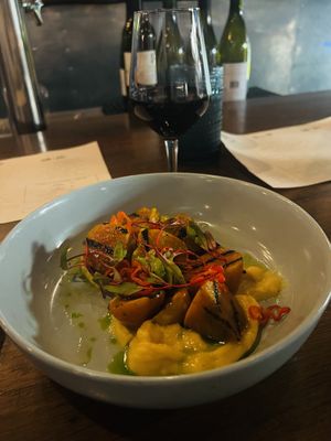 Golden Beets dish is delicious  at Sorghum & Salt in Charleston