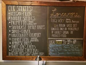 Food Sources at Sorghum & Salt in Charleston