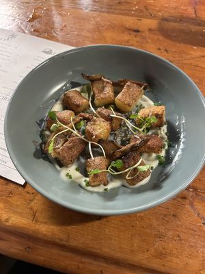 Gnocchi - one of the best things I’ve ever eaten  at Sorghum & Salt in Charleston