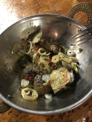 SC Potatoes. Delicious!!! at Sorghum & Salt in Charleston