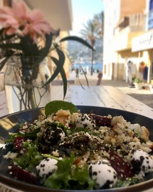 Beetroot salad at The Seed in Mallorca