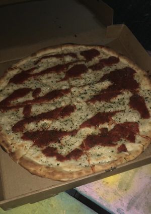 Garlic Parm Pie at Mora Pizza in Miami