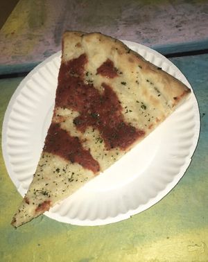 Garlic Parm Slice at Mora Pizza in Miami