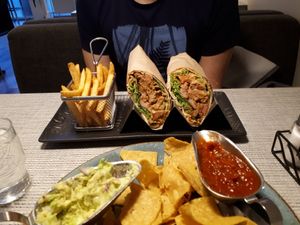 Lamb Kebap. Kebap is also possible as a vegan one. at Salt Cafe & Bistro in Egilsstadir