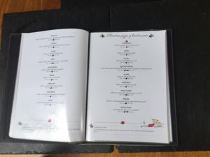 Menu at Picerija Pomodoro in Maribor