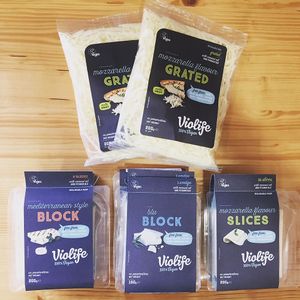 Violife vegan cheese. at Vitalina in Sempeter Pri Gorici