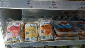 tofu at Gryningen Halsokost in Stockholm