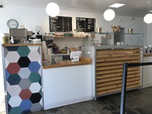 Counter  at Kreem in Palm Springs