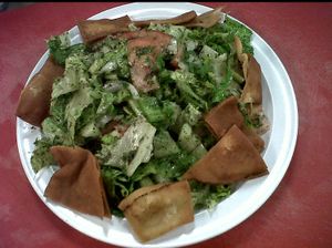 Fattoush at Mediterranean Cuisine in Virginia Beach