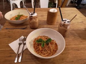  at Genius Cafe in Sanur