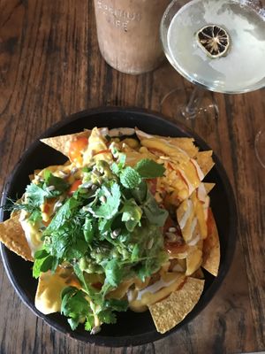 Mexican nacho bowl #Veganuary at Genius Cafe in Sanur