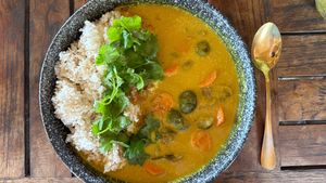 Bumbu curry #Veganuary at Genius Cafe in Sanur