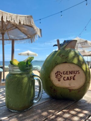  at Genius Cafe in Sanur