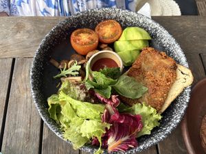 Genius Healthy breakfast   at Genius Cafe in Sanur