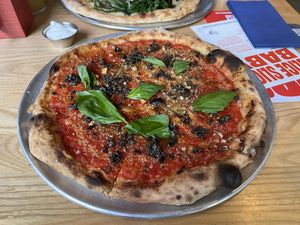 Marinara plus pizza  at Common - Nell's Pizza in Manchester