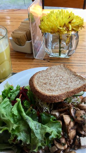 Sandwich vegetariano  at Origenes Organicos - Hipodromo Condesa in Mexico City