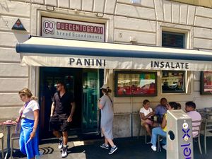 The venue  at Duecento Gradi in Rome