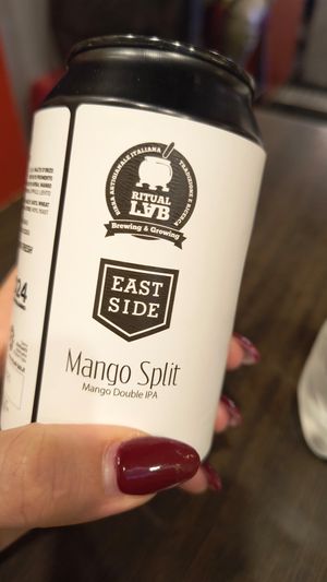 Birra artigianale al mango at Duecento Gradi in Rome