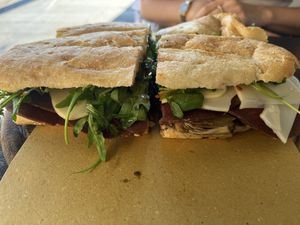 panini  at Duecento Gradi in Rome