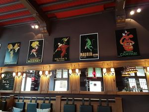interior at Petit Paris in Kortrijk
