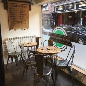 Interior (from social media) at The Nice Cream Factory in York