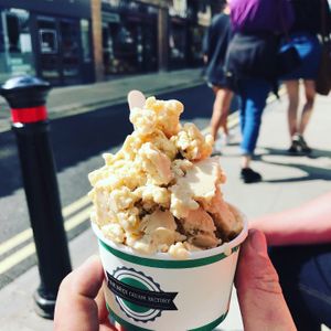 Ice cream  at The Nice Cream Factory in York
