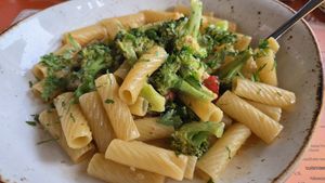 Rigatoni limon-nana at Gioia in Frankfurt