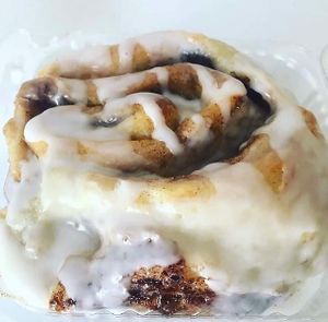 Cinnamon Roll at Vegan Soul Bakery in Baltimore